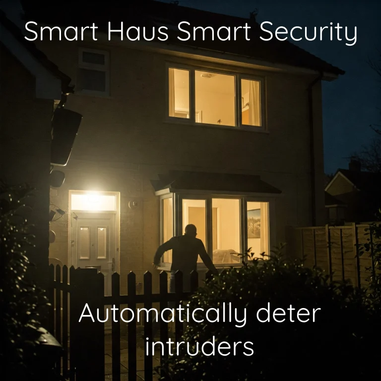 smart haus intruder garden